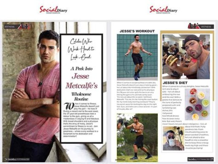 Jesse Metcalfe Workout Routine