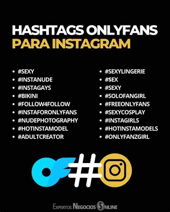 Onlyfans Hashtags for Instagram